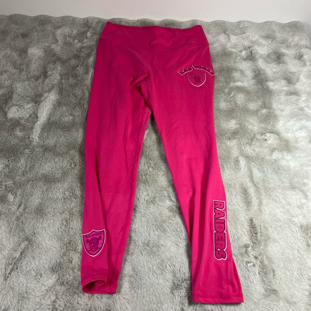 Pro Standard Las Vegas Raiders Pink Leggings Luxury Athletic Collection LG-0686